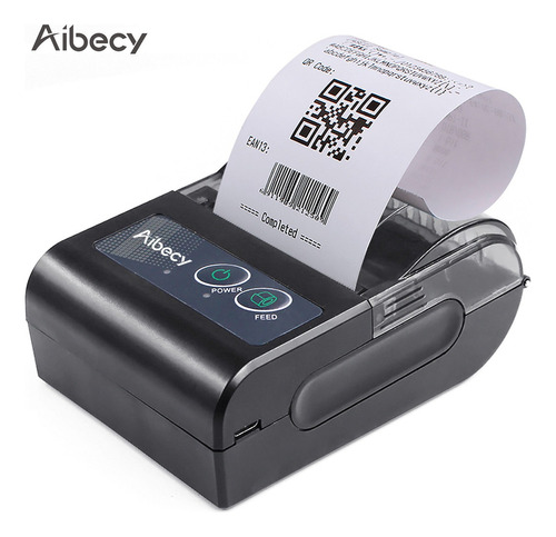 Aibecy - Mini Impresora Térmica Portátil (58 Mm)