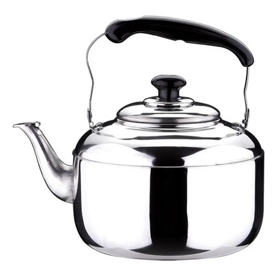 -- Tetera De Acero Inoxidable 5l Plata 5l **