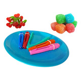 Pinzas Mini Plástica Mesas De Postres Cocina Dulces 15 Pzs