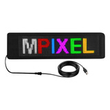 Pantalla De Publicidad Led Para Coche Usb Ultrafina Y Flexib