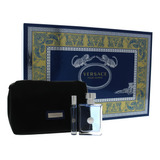 Set De Regalo De 3 Piezas Pour Hombre Por Versace Para