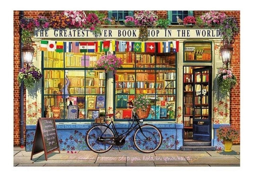 Puzzle Educa 5000 Piezas La Mejor Librería Del Mundo 