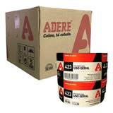 Kit 72 Rolos De Fita Crepe 423 18x50 Uso Geral Adere Cor Branco Liso