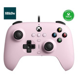 Controle Com Fio 8bitdo Ultimate Xbox One Series X/s Pc Rosa