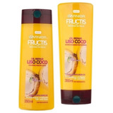 Shampoo Y Acondicionador Fructis Oil Repair Liso Coco X350