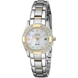 Citizen Womens Ecodrive Reloj De Dos Tonos Regente