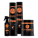 Kit Encorpa Haskell Sh+ Cond + Másc. 500ml + Fluído + Brinde