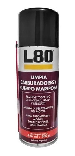W80 L80 Limpia Cuerpo Mariposa Y Inyectores