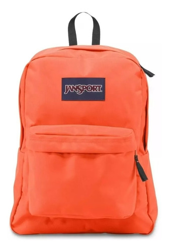 Mochila Jansport Universitaria Con Bolsillo Unisex Naranja