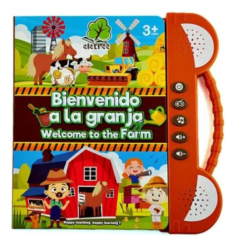 Primer Libro Aprendizaje Juguete Niños Sonido Interactivo S