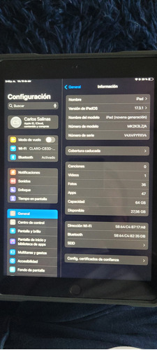 iPad 9na Generación Usado