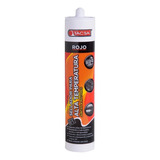 Sellador Silicona Alta Temperatura Tacsa 280ml Rojo