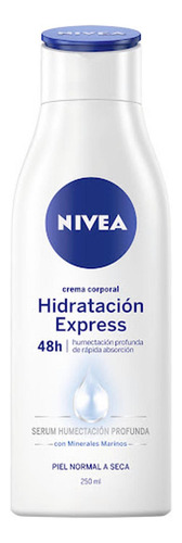 Crema Nivea Corporal Hidratación Express X 250 Ml