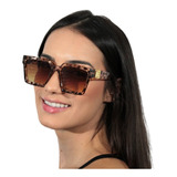 Óculos De Sol Quadrado Millionarie Masculino Feminino + Case