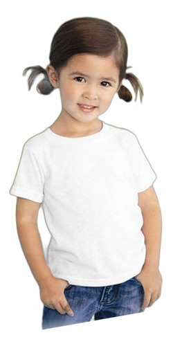 Playera Para Sublimar Unisex Niños