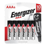 Pila Energizer Max Aaa X 6und