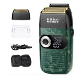 Barbeador Kemei Km-2027 Camuflado Shaver Acabamento Bivolt