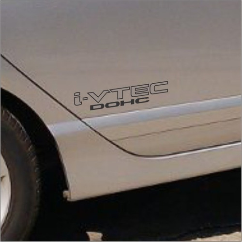 Kit Adesivo Honda New Civic I-vtec Dohc  + Si - Frete Grátis