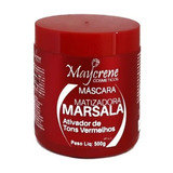 Máscara Matizadora Marsala Ativado Vermelho Maycrene 500g 