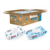 Huggies Cuidado Puro Toallas Húmedas Para Bebé, Caja 8pqts