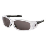 Lentes De Seguridad Mcr Safety Sr142af Marco Clar Mica Smoke