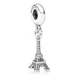 Charm Torre Eifeel Paris Plata Ley 925