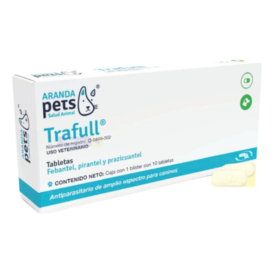 Trafull 10 Tabletas Desparasitante Para Perros. Aranda Pets | Envío gratis