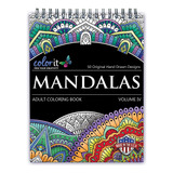 Libro De Colorear Colorit Mandalas To Colour Volume Iv Para