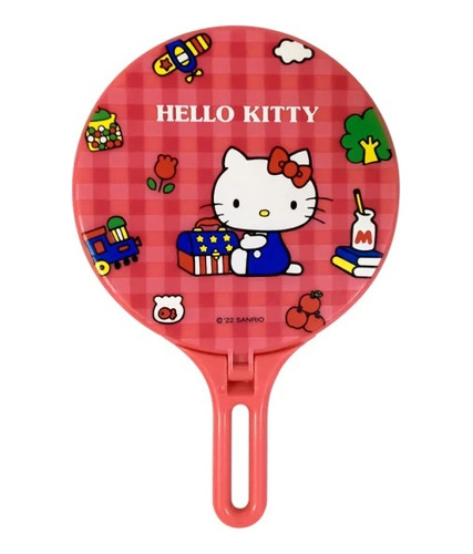 Espejo De Mano O Mesa Hello Kitty Original Sanrio