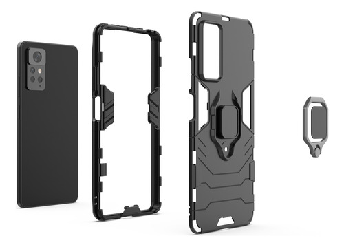 Funda Con Soporte Giratorio Para Redmi Poco M4pro 5g 360