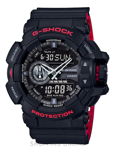 Reloj Casio G-shock Ga-400-1b Original Usado