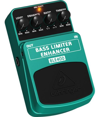 Pedal Bass Limiter Enhancer Behringer Ble400 2 Anos