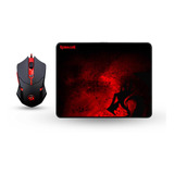 Kit Gamer Centrophorus + Mousepad (m601ba) - Redragon