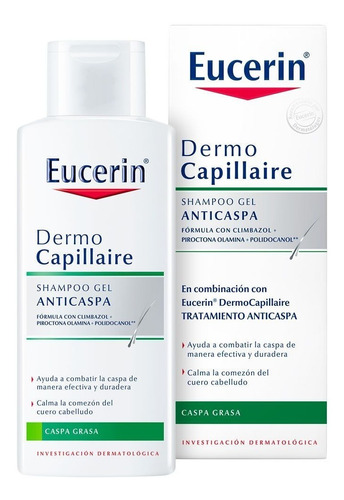 Eucerin Dermocapillaire Shampoo Gel Anticaspa X250 Ml