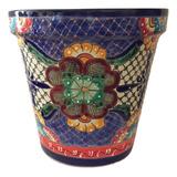 Maceta De Talavera Grande Altura 40 Cm ( Envío Incluido)