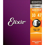 Elixir Cuerdas 80/20 bronce, Cuerdas Para Guitarra