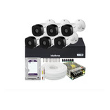 Kit 6 Câmeras Intelbras Multi Hd 1120b Dvr 8ch 1tb Wd Purple