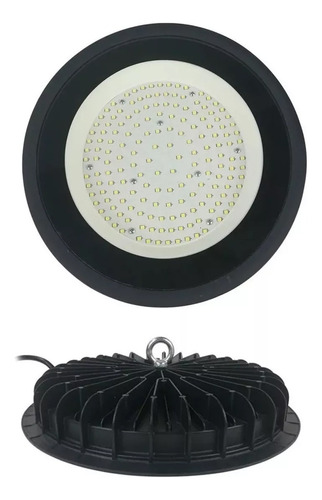 Lampara Led Galponera Industrial Ufo 100w Luz Fría Etheos