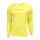 Camisa Maresia Proteção Uv50+ Amarela Original 14200068