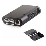 6x Case Black Abs Para Raspberry Pi 2 E Pi 3 Pi3 F