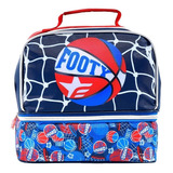 Lunchera Basket Footy F17035  Termica Escolar Envio Mapleweb