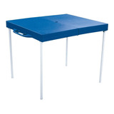 Mesa Plegable De Camping Valija Plastica Mor 