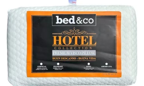 Almohada Premium Hotel Bedyco Visco Pillow Importada 65x40cm