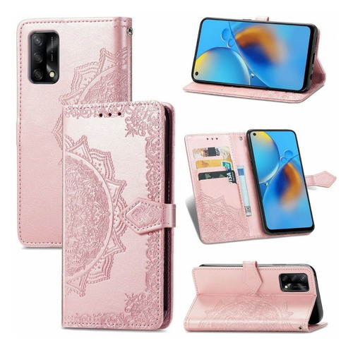 Carcasa Tipo Cartera Con Tapa For Oppo Reno 6 Lite