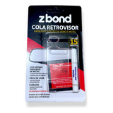 Cola Retrovisor Interno Adesivo Vidro Metal Dose Única Top