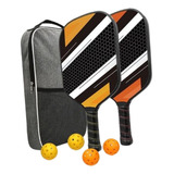 Paletas Profesionales De Pickleball Y Bolsa De Transporte