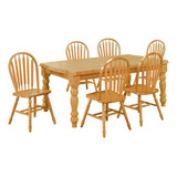 Sunset Trading Oak Selections - Juego De Mesa De Comedor, A.