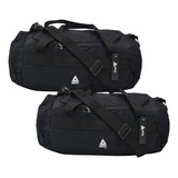 Combo De 2 Tulas Deportivas Industry Bag Maleta Viaje Y Gym