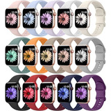 Mallas De Silicona Para Apple Watch Impermeables (15 U.)