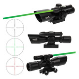 Mira Lancer 2.5-10x40 Doble Red/green Laser Militar Xtrc